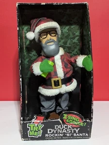 Duck Dynasty Rockin' "SI" Santa Singing and Dancing Christmas 2013 Works Great - Picture 1 of 6