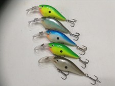 5 Discontinued Rapala DT Thugs Crankbaits Fishing Lures Tackle Find
