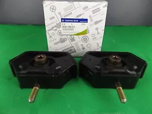 GENUINE SSANGYONG KORANDO SUV 5 CYL 2.9 L TD FRONT ENGINE MOUNT SET (2 EA) - Picture 1 of 4