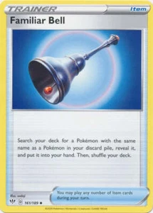 Familiar Bell - 161/189 Pokemon » SWSH Darkness Ablaze Uncommon - Picture 1 of 1