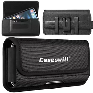 Nylon Pouch For Samsung Galaxy Z Fold 5 4 3 2 Fold5 5G Case Belt Clip Holster - Picture 1 of 8