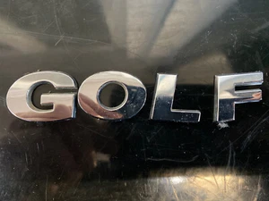 VW Golf Schriftzug Buchstaben - Bild 1 von 2