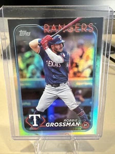 2024 Topps Chrome - #11 Robbie Grossman Silver Foil - Bild 1 von 2
