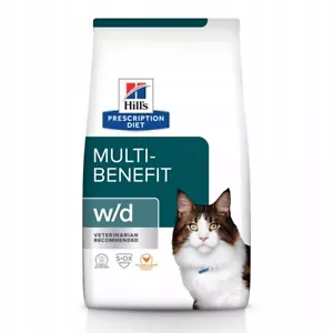 052742042251 HILL'S PRESCRIPTION DIET Multi-Benefit Feline w/d Dry cat food - Picture 1 of 1