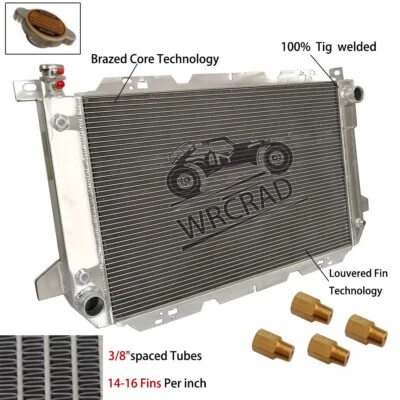 Radiator For 1985-1997 1986 1987 1988 1989 Ford F150 F250 F350 Bronco 5.0-7.5L - Изображение 1 из 4