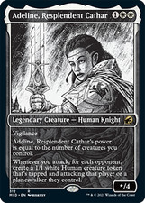 ADELINE, RESPLENDENT CATHAR SHOWCASE X1 NM INNISTRAD MIDNIGHT HUNT PRE-SALE MTG