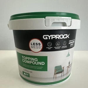 Gyprock DIY Topping Compound Less Mess 2.25kg final coat plasterboard dust less - Bild 1 von 7