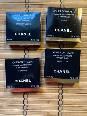 CHANEL Joues Contraste powder blush full size various colours NEW&BOXED - Image 1 of 3
