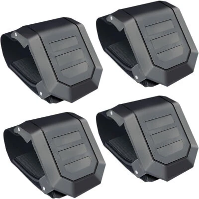 4PCS UTV Front Windshield Adjustable Mounting Clamp Kit For Polaris RZR Kawasaki - Image 1 of 4