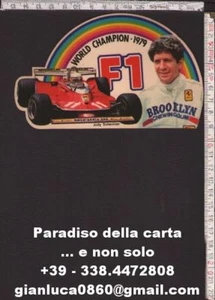 ADESIVO STICKER (Chewing gum Brooklyn, Jody Scheckter world champion F1 1979) - Picture 1 of 1