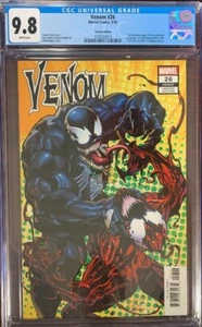 BLOWOUT ! 🔥 VENOM #26 (MARVEL,2020) 1st VIRUS 1:50 BAGLEY VARIANT CGC 9.8 - Picture 1 of 1