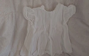 Vintage handgefertigtes Baby-KLEID MIT SLIP - Bild 1 von 3