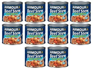 10 Pack Armour Star Classic Homestyle Beef Stew Potatoes Carrots & Gravy 20 Oz - Picture 1 of 14