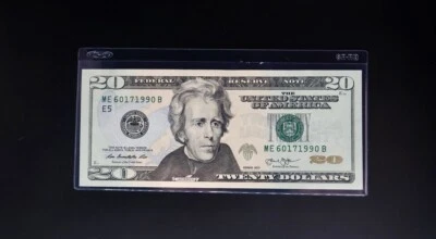 2013 $20 Dollar Birthday Note Serial # ME60171990B June 17 1990 FRN Richmond - Image 1 of 4