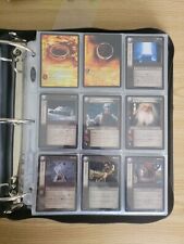 LOTR TCG HUNTERS complete Set Excellent Condition 196/196 cards