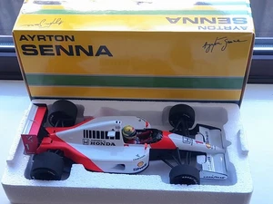 Ayrton Senna 1991 McLaren MP4/6 - Honda World Champion 1/18 : Minichamps BNIB  - Picture 1 of 16