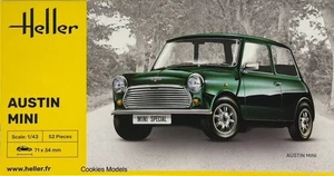 Heller Austin Mini 1/43 Scale Model Kit 80153 - Picture 1 of 1