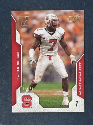 2008 Upper Deck Draft Gold #32 DaJuan Morgan NC State Wolfpack /25 - Image 1 of 2