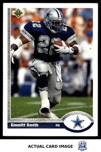 Upper Deck #172 1991 EMMITT SMITH Dallas Cowboys Salón de la fama ex - Imagen 1 de 4