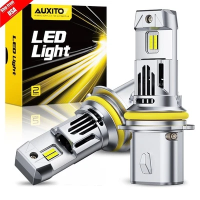 9007 HB5 LED Headlight Bulbs High Low Beam 330000LM Super Bright White Lamp 2-9x - Image 1 of 4