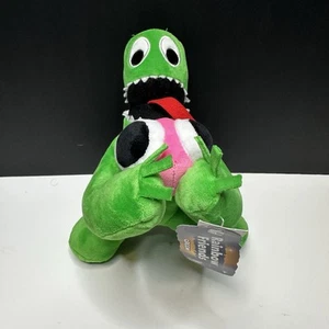 Rainbow Friends grüne Plüschfigur (8 Zoll große Figur, Serie 2) neu mit Etikett - Bild 1 von 8