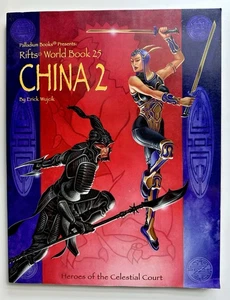 RIFTS RPG World Book 25 China 2 Heroes of the Celestial Court Erick Wujcik 858 - Imagen 1 de 4