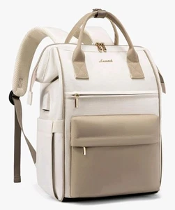 Damen Laptop Rucksack passend für 17 Zoll Computer, Reiserucksäcke mit USB - Bild 1 von 7