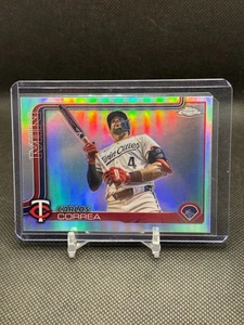 2025 Topps Chrome Carlos Correa Image Variation Short Print SP #204 - Picture 1 of 2