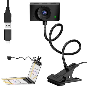 Eye Contact Web Camera for Desktop Computer – 1080P USB Camera with Microphon... - Picture 1 of 7