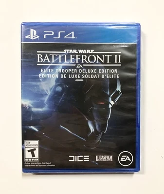 Brand New Star Wars Battlefront II Elite Trooper Deluxe Edition PlayStation 4 - Image 1 of 2