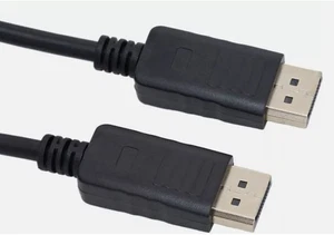 Display Port Cable 1.8M Plug to Plug HD Lead Display Port PC to Monitor - Picture 1 of 3