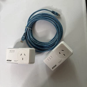 NetComm NP204 Powerline Adapter With AC Pass-Through - Picture 1 of 11