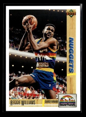 1991-92 Upper Deck - Reggie Williams #206 - Image 1 of 2