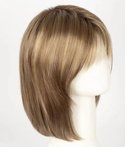 Noriko Made In Japan Aderans ALVA Mochaccino-R Short Shaggy Hair Cap Wig - Picture 1 of 4
