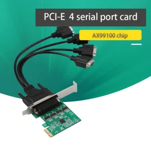 PCI-E Expansion Card RS232 serial expansion Controller card Riser Card Adapter - Picture 1 of 8