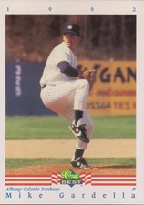 1992 Classic Best Mike Gardella #4 Albany-Colonie Yankees Baseball RC
