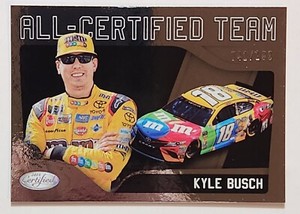 2018 Panini Certified Racing All-Certified Team #ACT11 Kyle Busch #041/199