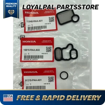 OEM Solenoid Spool Valve Gasket Kit VTEC K-series For Honda Accord Civic Element - Image 1 of 2