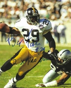 Signed BARRY FOSTER "2X Pro Bowl" Pittsburgh Steelers 8x10 Photo w/Show Ticket - Picture 1 of 1