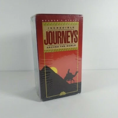 Reader's Digest: INCREDIBLE JOURNEYS AROUND THE WORLD (3 VHS Set)  NEW SEALED - Image 1 of 4