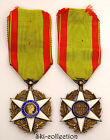 Chevalier Ordre du Mérite Agricole. Émaux, argent 800°. France, III°République