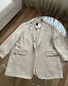 OPUS 🤎 “Jarike” Jacke Blazer Gr. 42 L Viscose beige neu - Bild 1 von 9