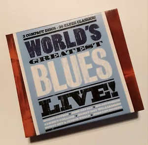 Worlds Greatest Blues Live 2 CD Blues 2008 Box Set New - Picture 1 of 4
