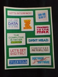 Stickerbogen Vintage Neuheit - Bild 1 von 2