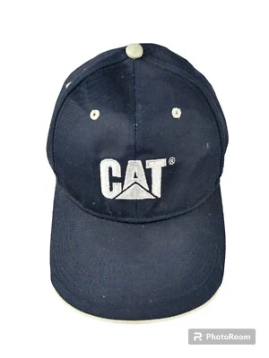 Chapéu fivela ajustável azul marinho equipamento CAT Caterpillar - Imagem 1 de 4