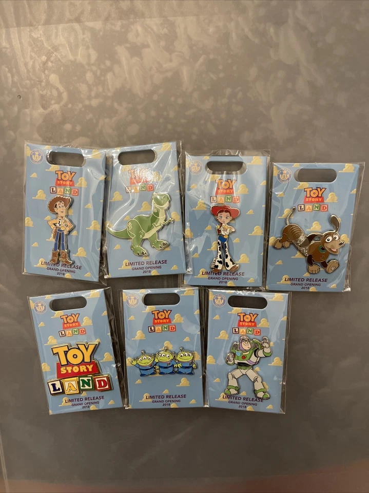 Pin de lançamento limitado completo Disney Box Lunch Toy Story Land Grand Opening 2018 - Imagem 1 de 1