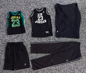 Jordan youth sized wear. 5 pieces all Black. - Picture 1 of 15