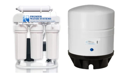 400 GPD Light Commercial RO Reverse Osmosis Water Filter System 11 gal Tank+Pump - Image 1 of 2