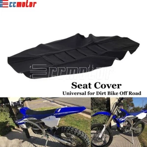 Off-Road Seat Cover Rubber For Yamaha WR450F WRF YZF TTR110 YZF250 YZ450F Black - Picture 1 of 9