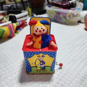 MINI JACK SCHYLLING USADO EN EXCELENTE ESTADO EN LA CAJA FUNCIONA POP GOES THE WEASEL BOX - Imagen 1 de 5